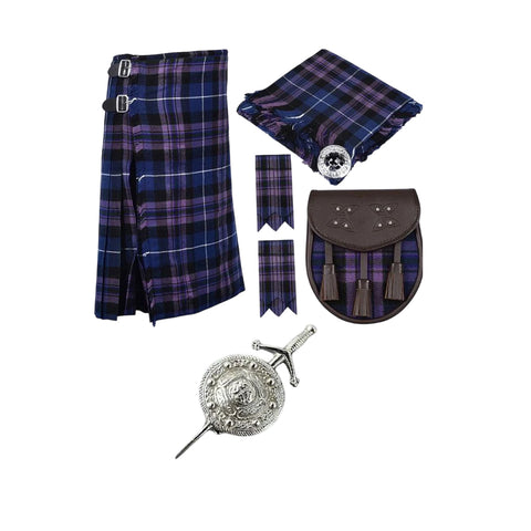 Heritage of Scoltand Tartan Kilt Package