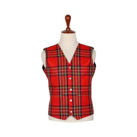 Royal Stewart Tartan Vest