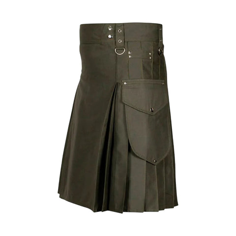 Casual Utility Kilt For Men