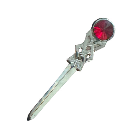 Kilt Pin Red Stone