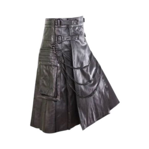 Scottish Pride Leather Kilt