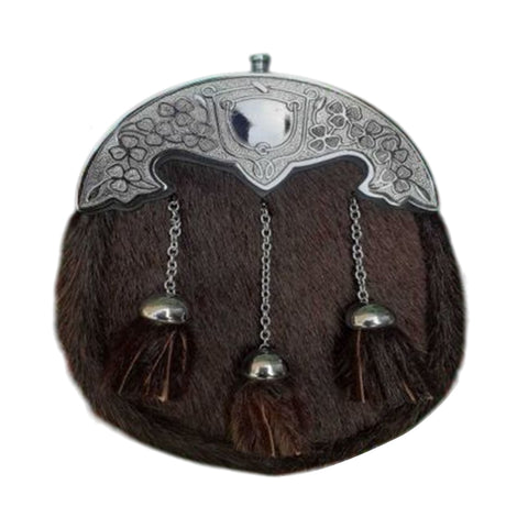 Semi Dress Seal Skin 3 Tassels Full Dress Sporran