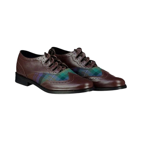 TARTAN GHILLIE BROGUES FOR MEN