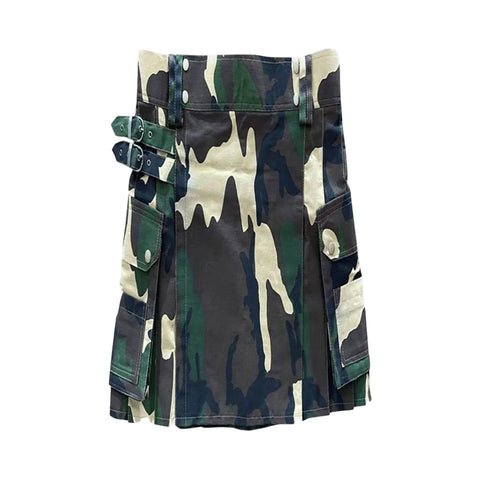 New Woodland Camo Kilt For Men