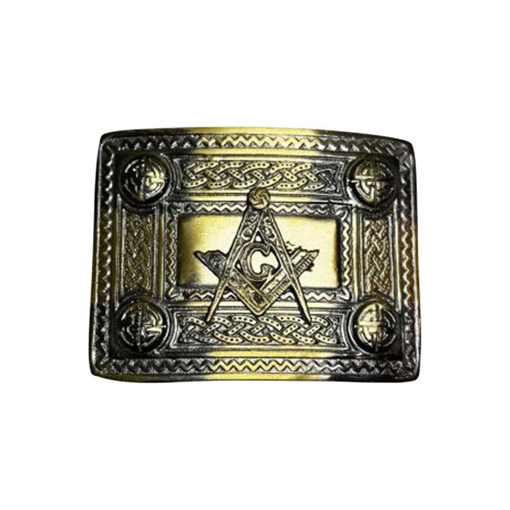 Antique Masonic Buckle