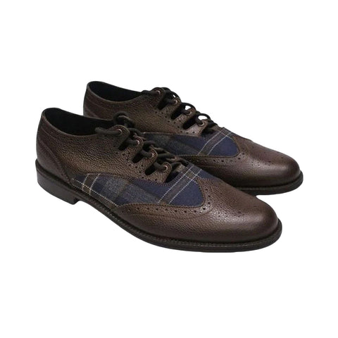 TARTAN GHILLIE BROGUES