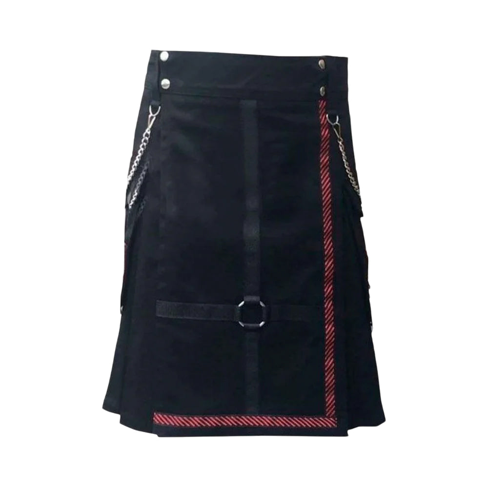 Standard Black Utility Kilt