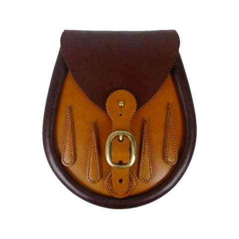 Tan Teardrop Lomond Sporran