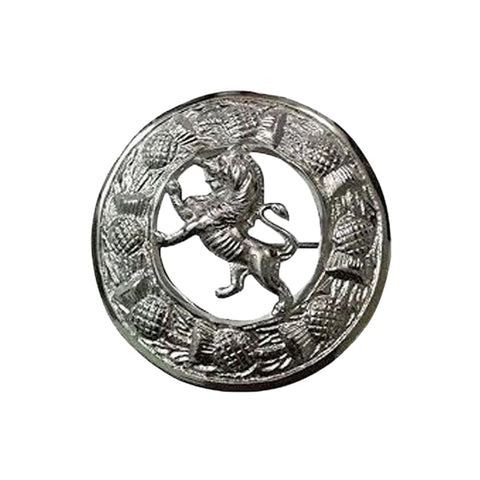 Rampant Lion Kilt Brooch