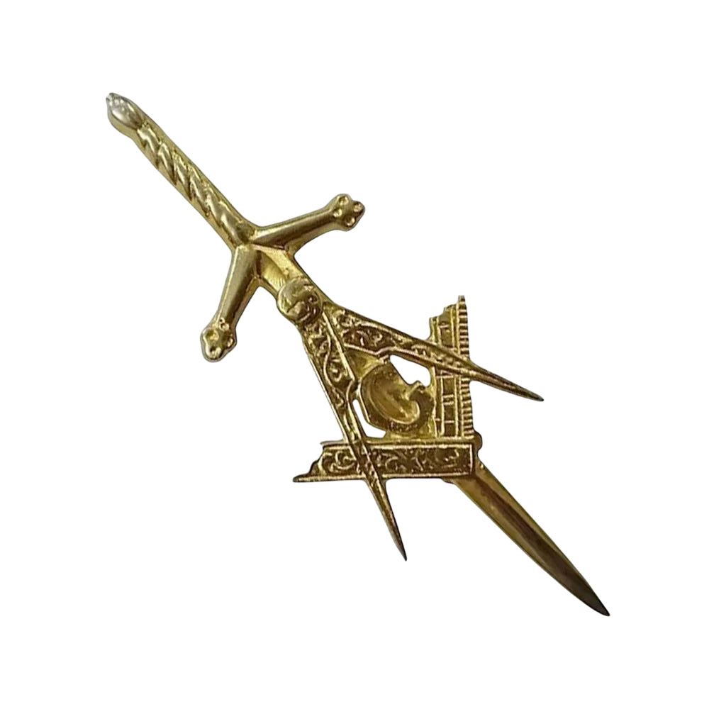 Antique Masonic Kilt Pin