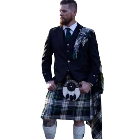 Gordon Dress Argyll Outfit For Weddings With 8 yards Tartan Kilt