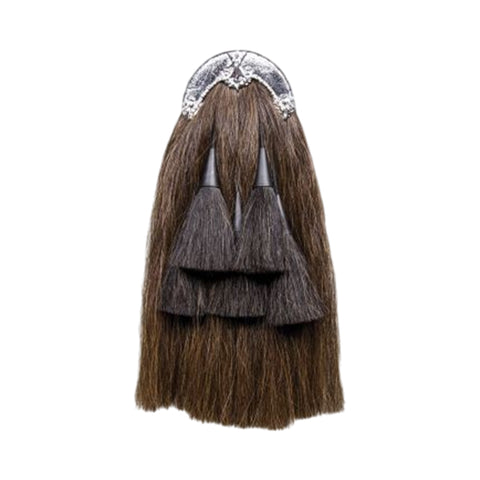 Thistle Cantle Horsehair Piper Sporran