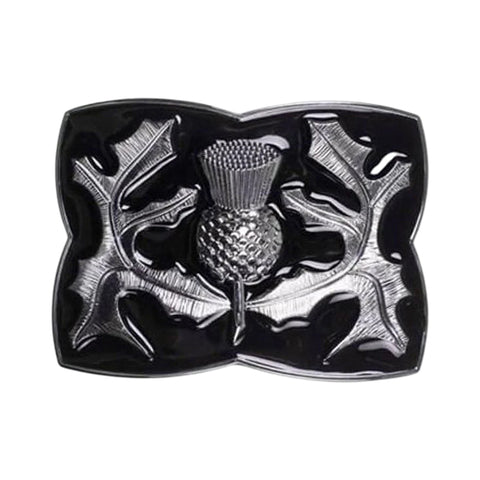Black Celtic Kilt Buckle