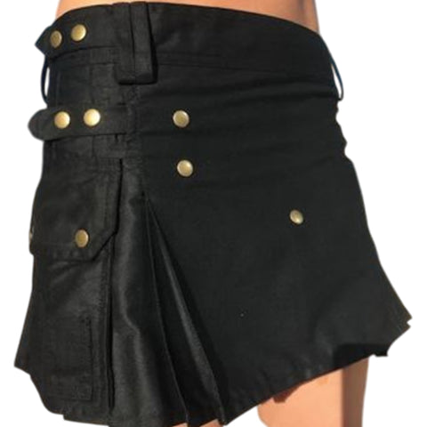 Black Women Utility Kilt