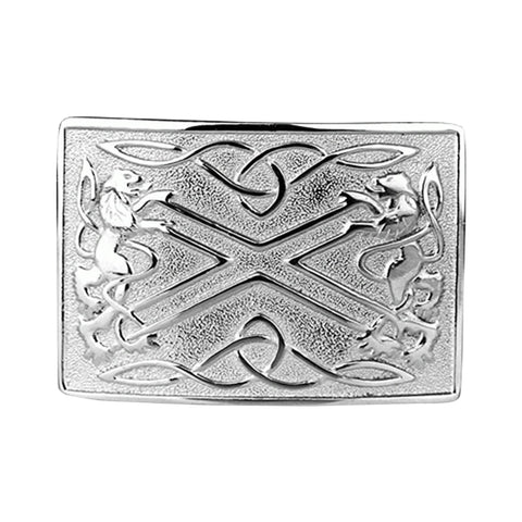 Silver Chrome Kilt Buckle