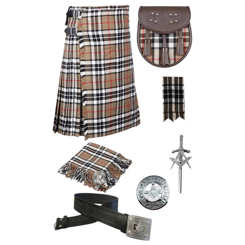 Camel Thomson Tartan Kilt Deal