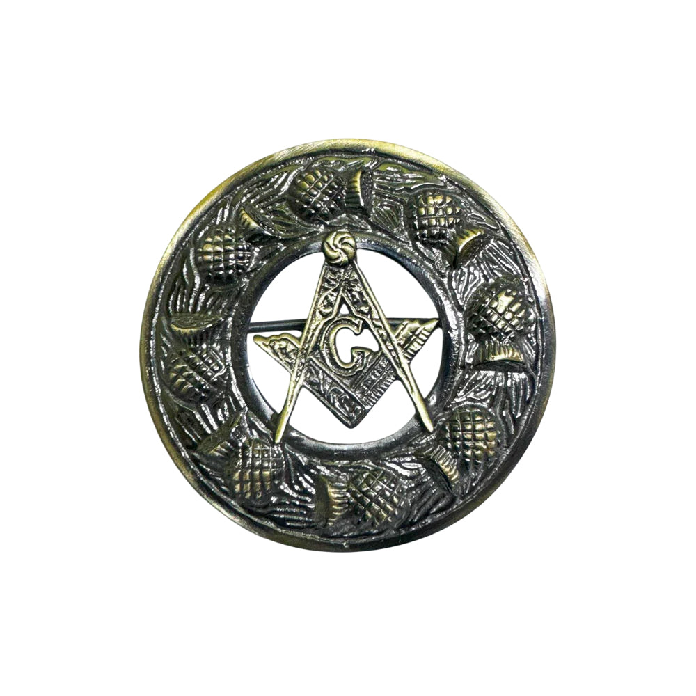 Antique Masonic Brooch