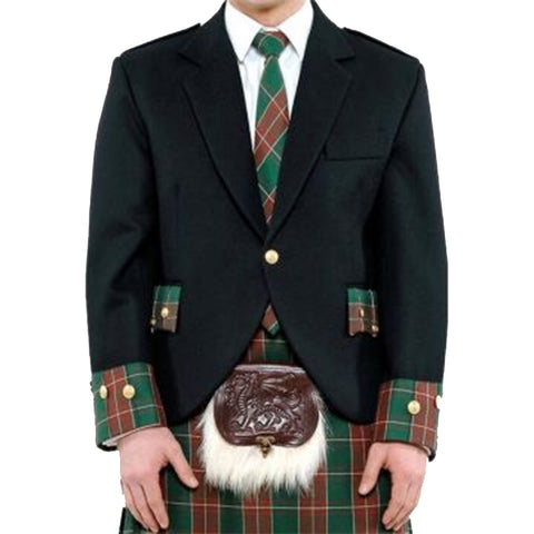 Welsh Argyle Kilt Jacket and Waistcoat