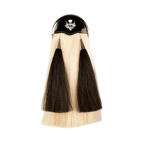 Patent Leather Cantle Horse Hair Sporran