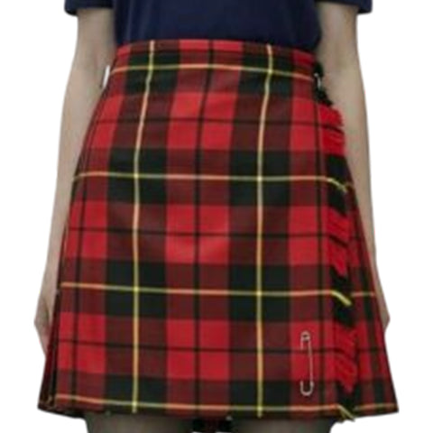 Ladies Wallace Modern Tartan Kilt